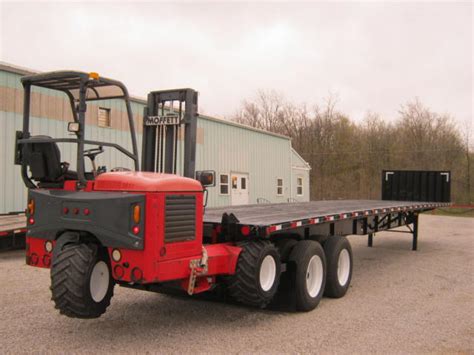 This 36&39; 6" 42&39; 45&39; 46&39; or 48&39; flatbed trailer is DOT inspected Folks flat bed Moffett trailers are hard to find all setup with tool box and sliding winch tie downs. . Flatbed with piggyback for sale